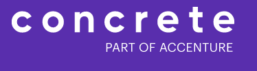 Concrete part of Accenture logo